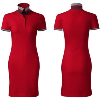 Malfini prémiové bavlněné šaty dress up 271 formula red