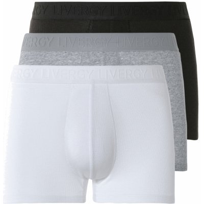 Livergy 3 kusy černá/šedá/bílá – Hledejceny.cz