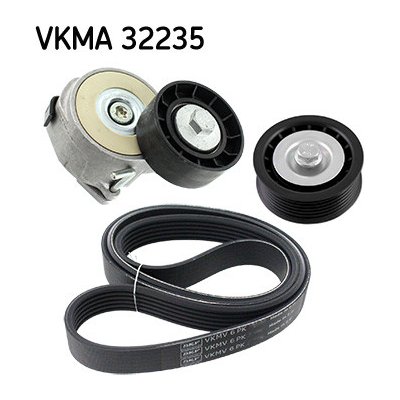 Sada kladky s žebrovaným řemenem SKF VKMA 32235 (VKMA32235) – Zboží Mobilmania