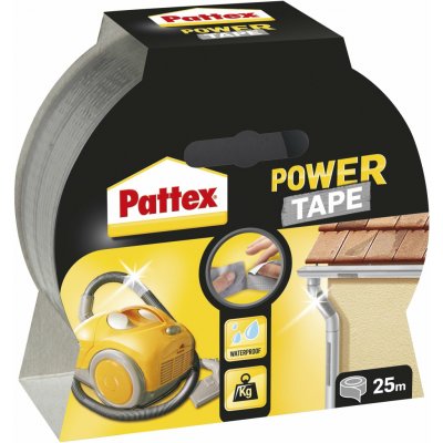 PATTEX Power Tape stříbrná, 5 cm × 25 m – Zboží Mobilmania