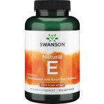 Swanson Natural Vitamin E 1000 IU 100 gelové tablety – Hledejceny.cz