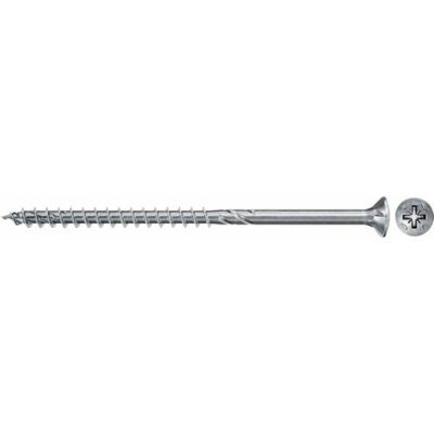 Fischer Vrut do dřevotřísky Power-Fast II 4,5x60 se zapuštěnou hlavou (50 kusů, částečný závit, pozinkovaný) – Hledejceny.cz
