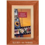 Fotorámeček 24x30 dřevěný CODEX - SLS 01 sv. hnědý – Hledejceny.cz