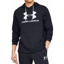 Under Armour SPORTSTYLE TERRY LOGO HOODIE černá