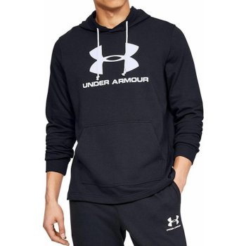 Under Armour SPORTSTYLE TERRY LOGO HOODIE černá