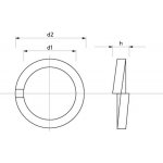 Podložka pérová DIN 7980 M10 /10,2 ZB – Hledejceny.cz