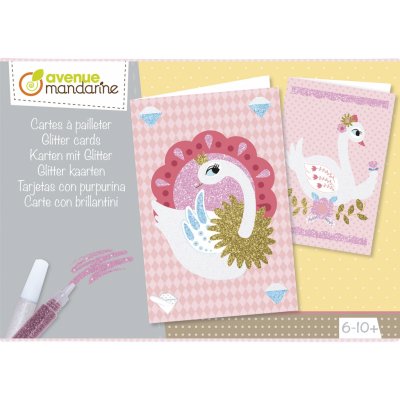 Avenue Mandarine Kreativní sada Přáníčka se třpytkami – Hledejceny.cz