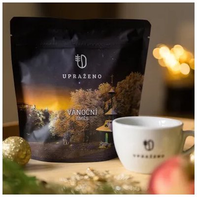 Upraženo Vánoční směs 2026 100% Arabica zrnková 250 g – Hledejceny.cz