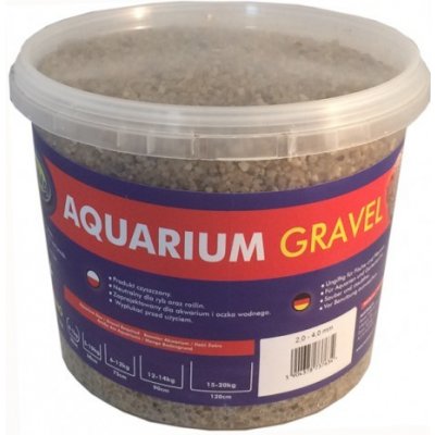AQUA NOVA Přírodní říční písek 2-4mm 5kg – HobbyKompas.cz