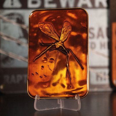 FaNaTtik Jurassic Park Ingot Mosquito in Amber Limited Edition
