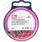 Špendlík quiltovací 0,65 x 32 mm růžový – Zboží Mobilmania