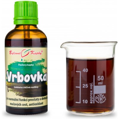 Bylinné kapky Vrbovka tinktura 50 ml – Zboží Mobilmania