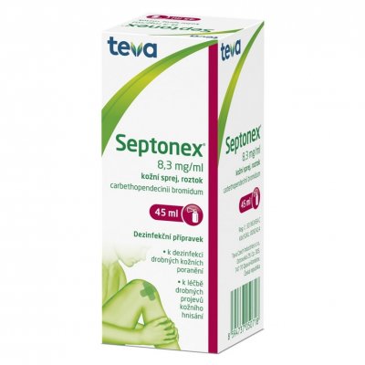 SEPTONEX DRM 8,3MG/ML DRM SPR SOL 1X45ML – Sleviste.cz