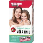 Predator Parazit při výskytu vší a hnid PACK sérum 100 ml + šampon 100 ml + kovový hřeben dárková sada – Zboží Mobilmania