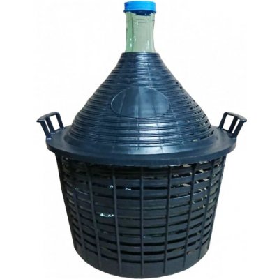 Karel Bláha Demižon 15L v plastovém koši – Sleviste.cz