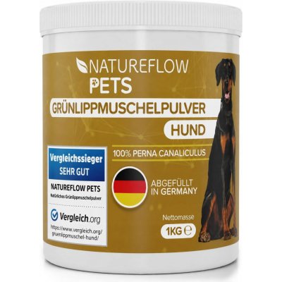 Přírodní prášek ze slávek zelenoústých pro psy 1 kg – Hledejceny.cz