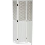 Autronic Paraván masiv bílá EF-L145 WT – Zboží Dáma