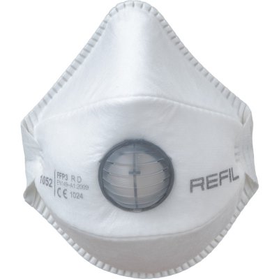 Refil 1052 respirátor FFP3 tvarovací s ventilkem 5 ks – Zboží Mobilmania