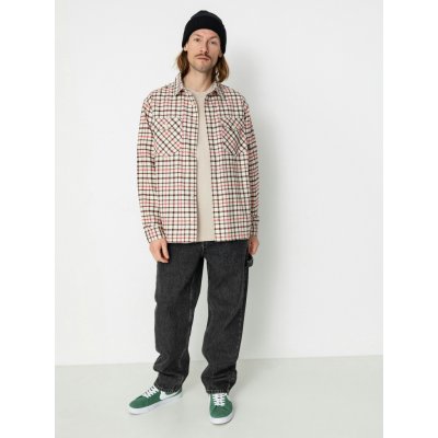 Nike SB flannel Button Up (coconut milk/light bone)