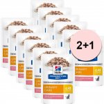 Hill's Prescription Diet c/d Multicare s lososem 12 x 85 g – Zbozi.Blesk.cz