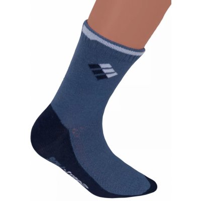 MILUSIE Chlapecké klasické ponožky granát (modrá)
