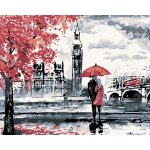 ZUTY Malování podle čísel MILENCI A BIG BEN 40 x 50 cm – Hledejceny.cz