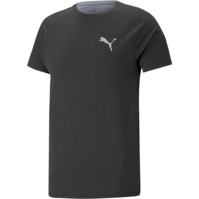 Puma EVOSTRIPE TEE Pánské sportovní triko černá – Sleviste.cz
