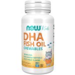Now Foods Omega 3 DHA pro děti 60 žvýkacích kapslí – Hledejceny.cz