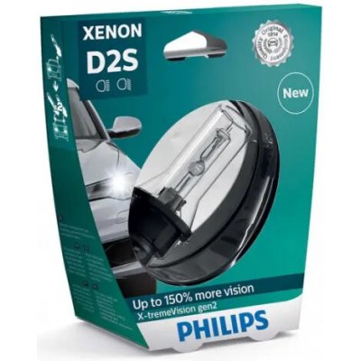 PHILIPS XENONOVÁ VÝBOJKA D2S X-TREMEVISION GEN2 85V 35W 85122XV2S1 – Hledejceny.cz