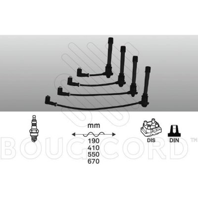 Zapalovací kabely FIAT PUNTO 1.2 16V 63kW – Zbozi.Blesk.cz