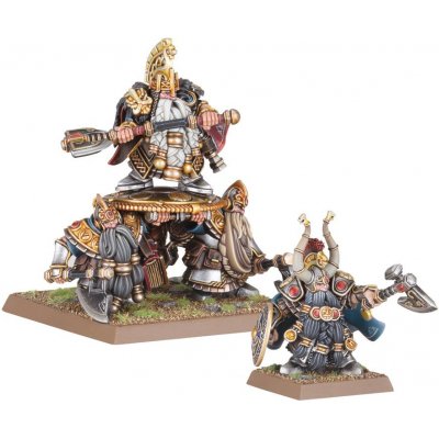 GW Warhammer Dwarf Lords with Shieldbearers – Zboží Dáma