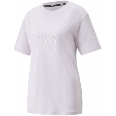 PUMA HER INTERNATIONAL W DAY GRAPHIC TEE LAVE 84840717 Fialový