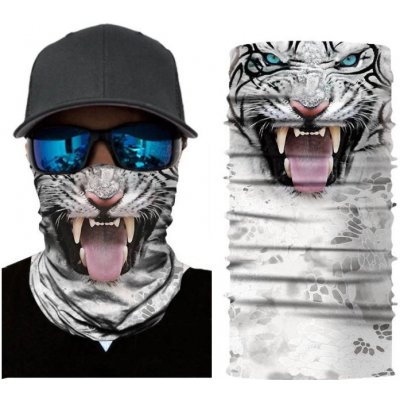 Zvířecí multifunkční šátky na obličej či hlavu Tiger – Zboží Mobilmania