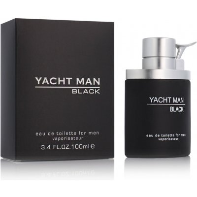 Myrurgia Yacht Man Black toaletní voda pánská 100 ml – Zboží Mobilmania