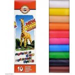 KOH-i-NOOR modelovací hmota 10 barev 200 g – Sleviste.cz