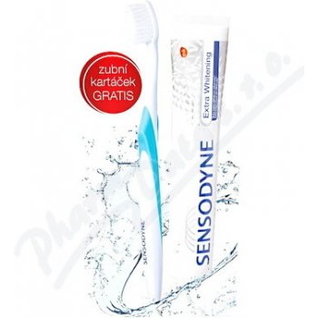 Sensodyne Extra Whitening zubní pasta s fluoridem 75 ml