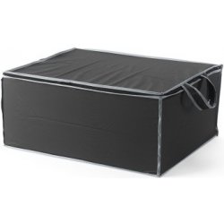 Compactor Textilní úložný box na 2 peřiny 55 x 45 x 25 cm – černý od 109 Kč  - Heureka.cz