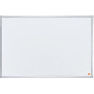 NOBO Magnetická tabule "Essential", bílá, smaltovaná, 90 x 60 cm, hliníkový rám, 1915677