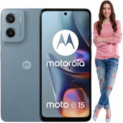 Motorola Moto E15 2GB/64GB Misty Blue – Zboží Živě
