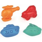 Hape Hračky na písek Bábovky dopravní prostředky – Zboží Mobilmania