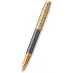 Parker IM Premium Arrow GT plnicí pero hrot F dárková sada s koženým pouzdrem 1502/3190956 – Zboží Živě