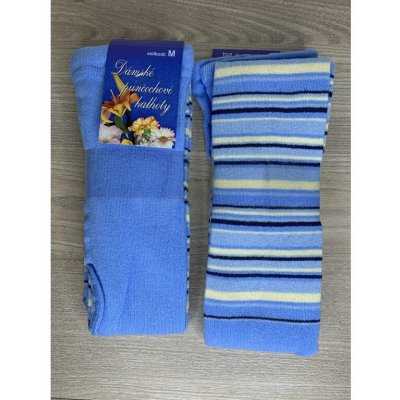 DOTEX D&D s.r.o Dětské bavlněné punčocháče DOTEX tenké pruhy světle modrá – Zbozi.Blesk.cz