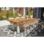 Hartman Delphine zahradní jídelní souprava se stolem Heron 40x100cm – Hledejceny.cz