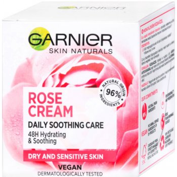 Garnier Skin Naturals Botanical krém s růžovou vodou 50 ml