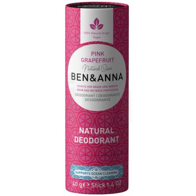 Ben & Anna Pink Grapefruit deostick 40 g – Hledejceny.cz