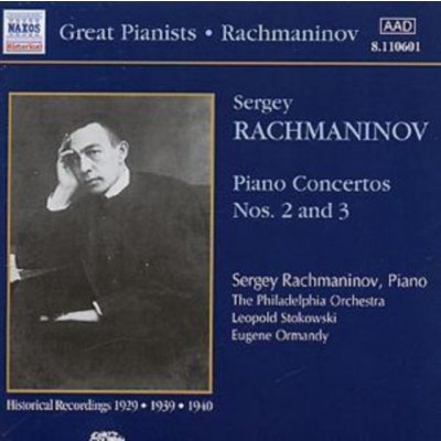 Rachmaninov - Piano Concertos Nos 2 and 3 - Sergey Rachmaninov CD – Hledejceny.cz