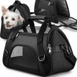 Trixie Přepravní Taška Boarding do letadla černá/šedá 55 x 23 x 40 cm – Hledejceny.cz