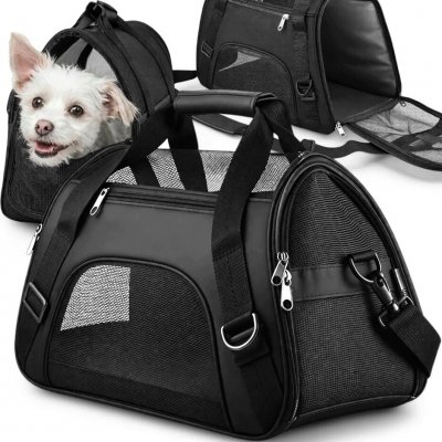 Trixie Přepravní Taška Boarding do letadla černá/šedá 55 x 23 x 40 cm – Hledejceny.cz