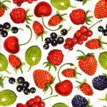 Ubrousek UBR66 16x16 cm JARNÍ MOTIV OVOCE – Hledejceny.cz