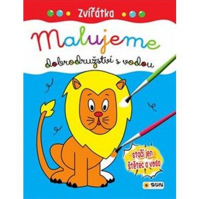 Zvířátka Malujeme dobrodružství s vodou SUN – Zboží Mobilmania